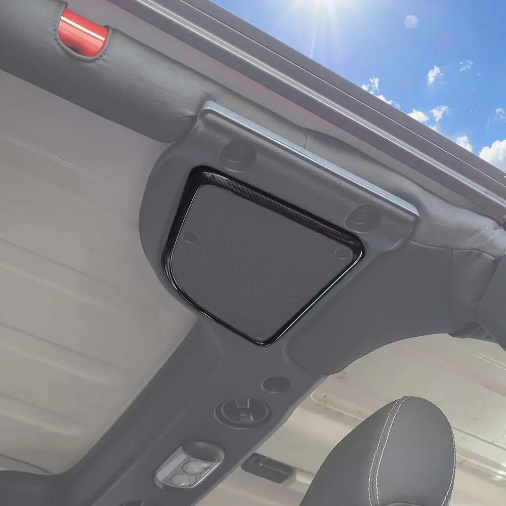 For 2015-2018 Jeep Wrangler JK JKU Car Roof Speaker Cover Frame Trim - Image 6