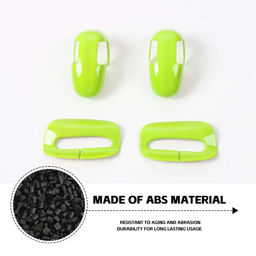 For 2015+ Jeep Renegade Car Safety Seat Belt Buckle Decor Cover Trim - Image 6