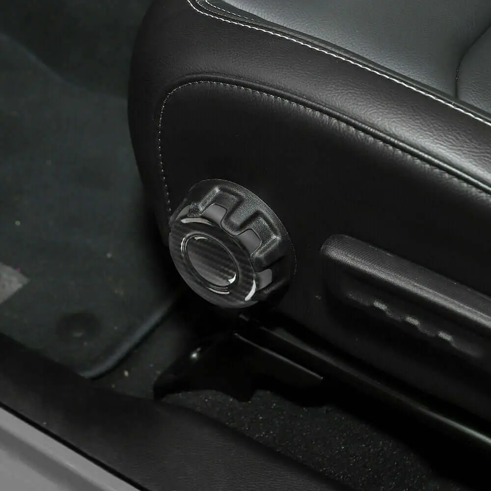 For 2018+ Jeep Wrangler JL Gladiator JT Seat Adjustment Knob Cover Trim - Image 2