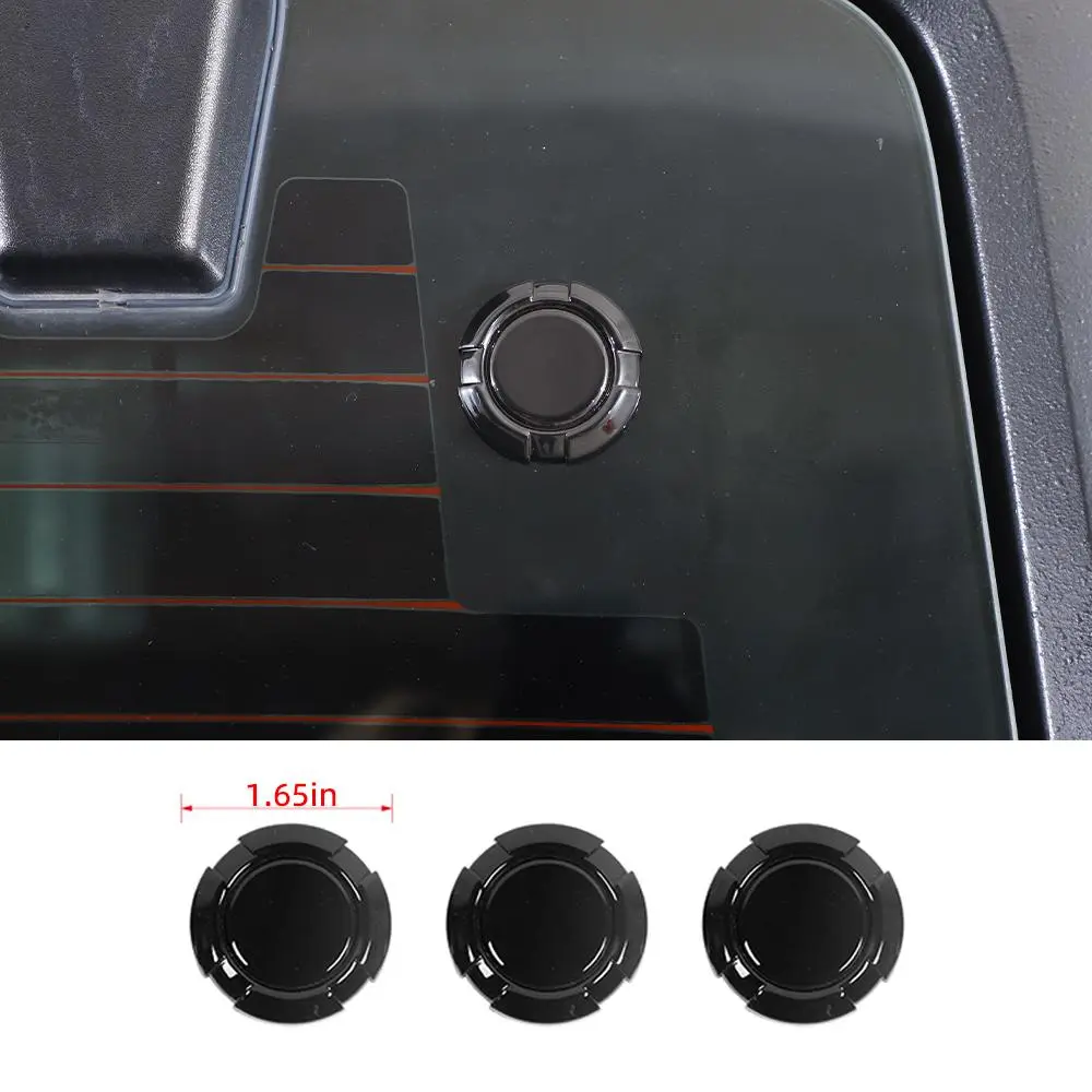 For 2007-2018 Jeep Wrangler JK Car Tailgate Glass Rear Window Cover Trim - Image 13