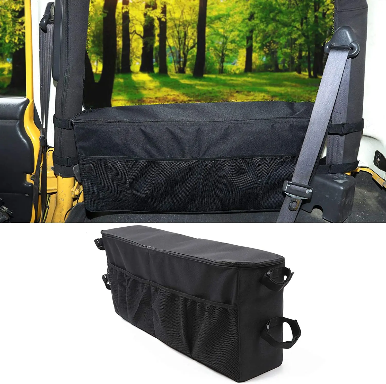 For 1997-2006 Jeep Wrangler TJ Trunk Storage Bag Organizer Bag Right Side