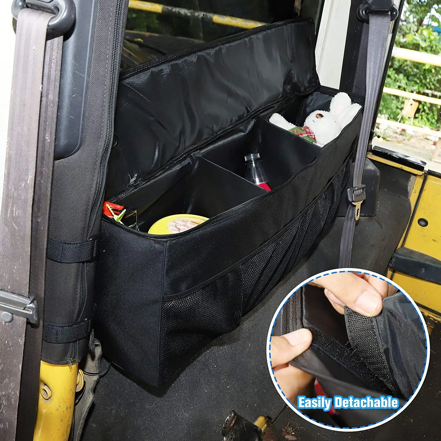 For 1997-2006 Jeep Wrangler TJ Trunk Storage Bag Organizer Bag Right Side - Image 6