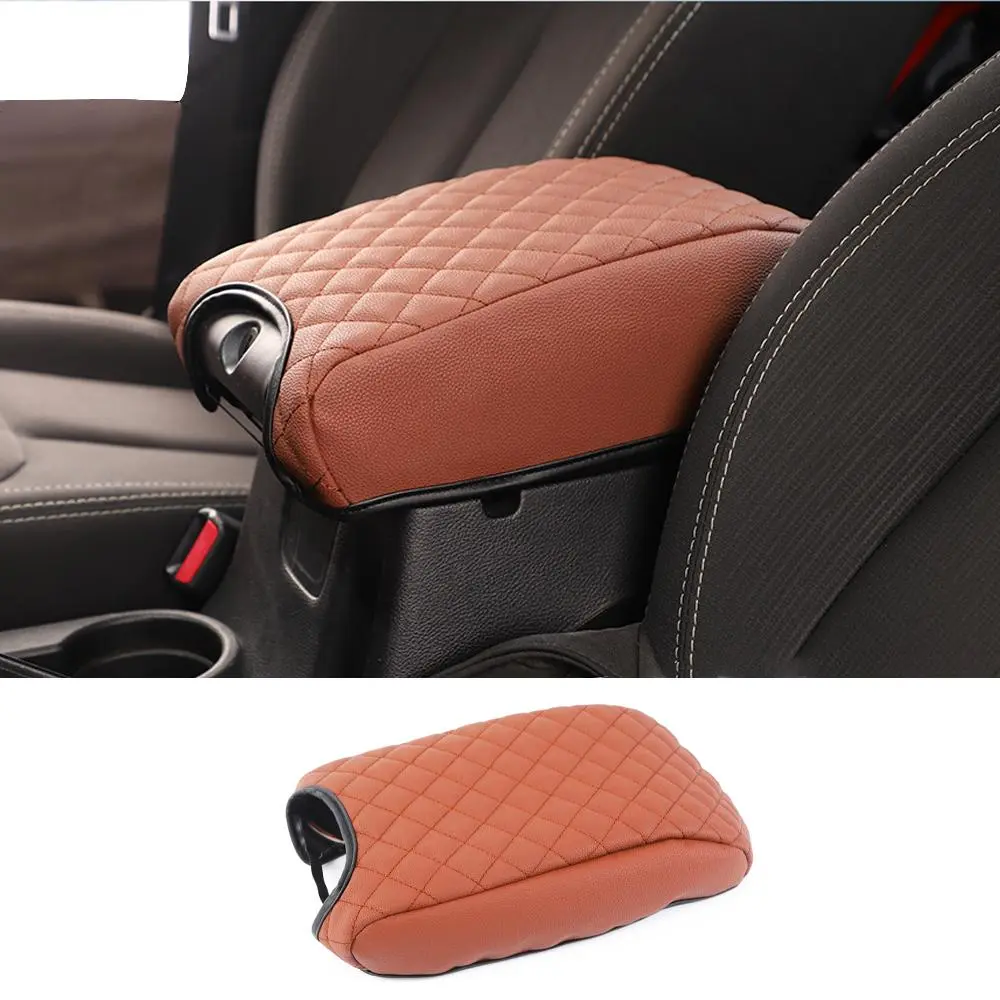 For 2011-2018 Jeep Wrangler JK Center Armrest Box Leather Case