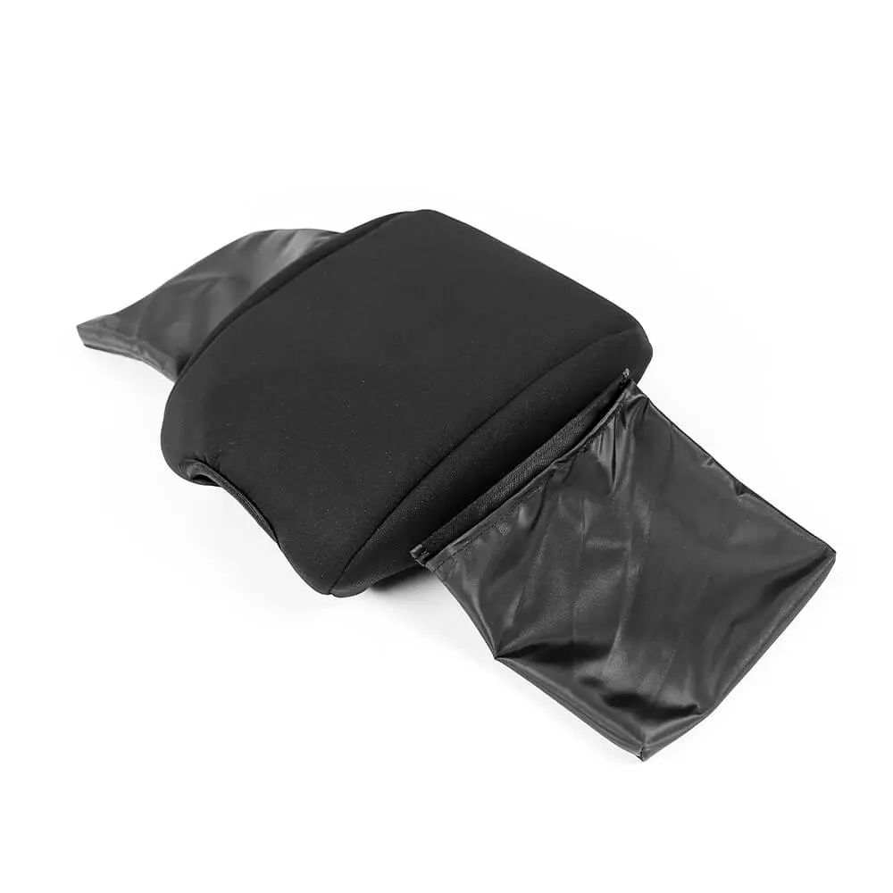 For 2018+ Jeep Wrangler JL & Gladiator JT Armrest Box Soft Cover Pad with Side Storage Pockets Bag - Image 8