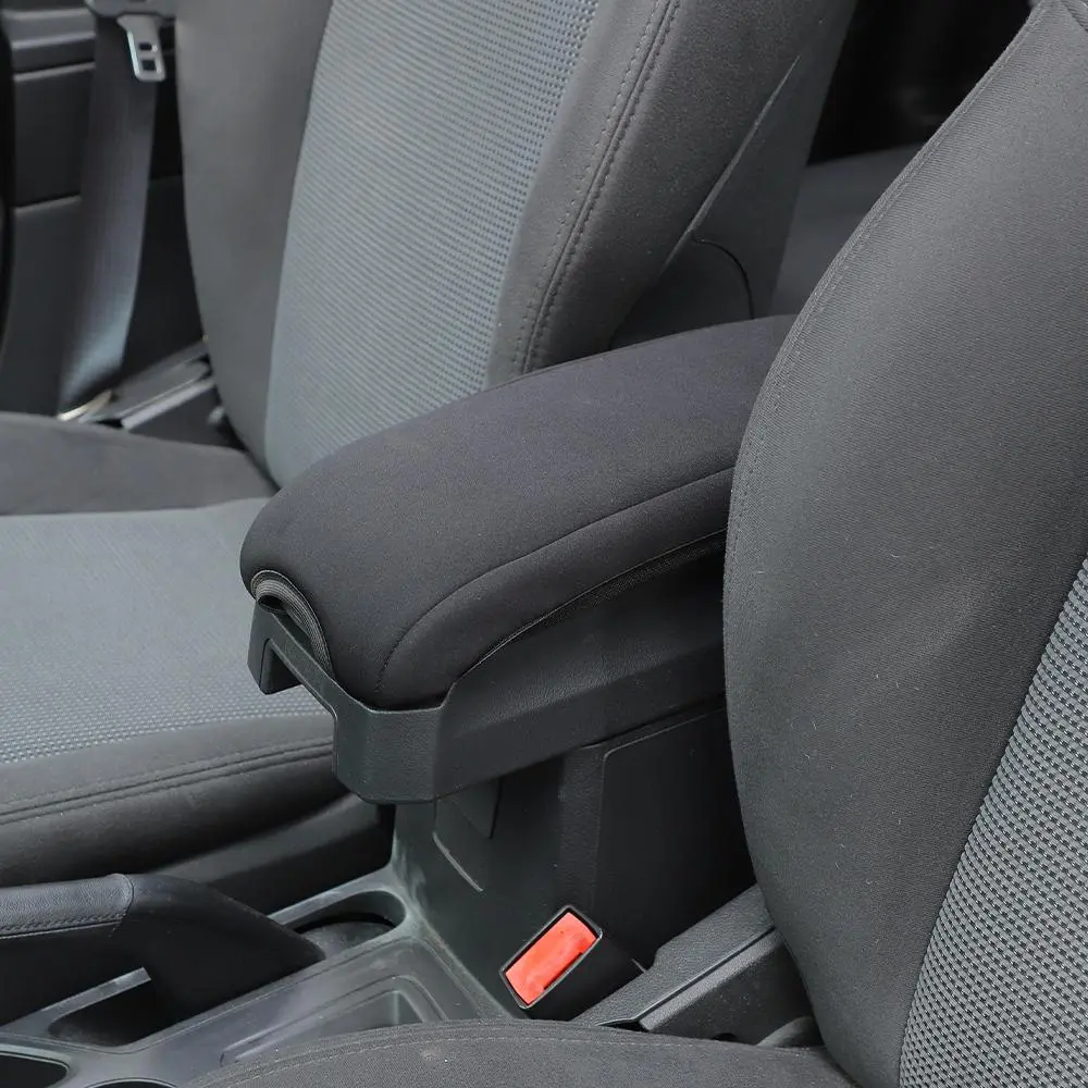 For Jeep Compass 07-16/Patriot 11-16 Center Armrest Box Cloth Cover Black - Image 4
