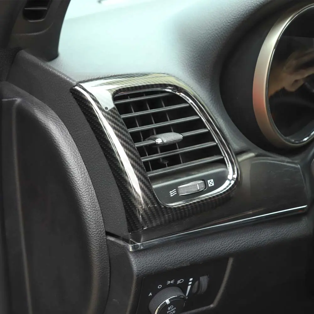 For 2011-2021 Jeep Grand Cherokee WK2 Center Console Air Condition Vent Trim - Image 4