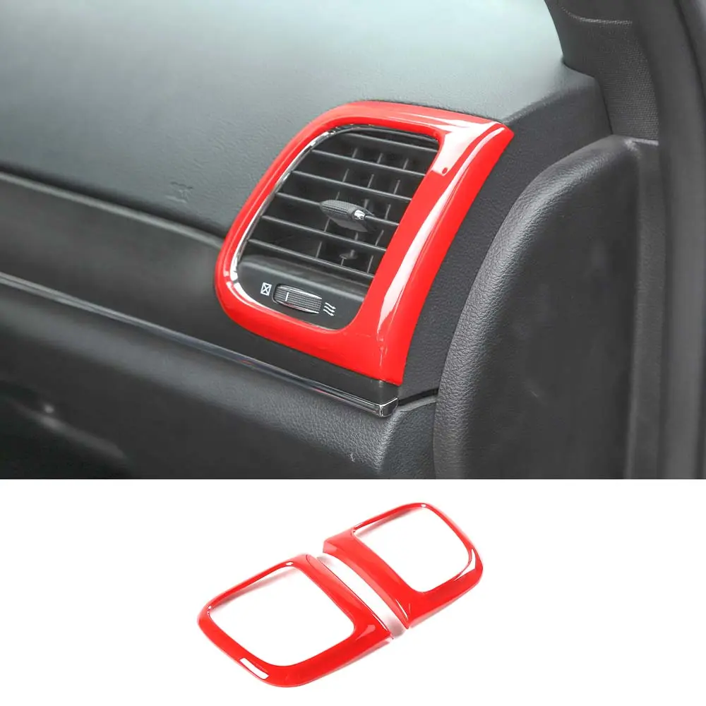 For 2011-2021 Jeep Grand Cherokee WK2 Center Console Air Condition Vent Trim - Image 7