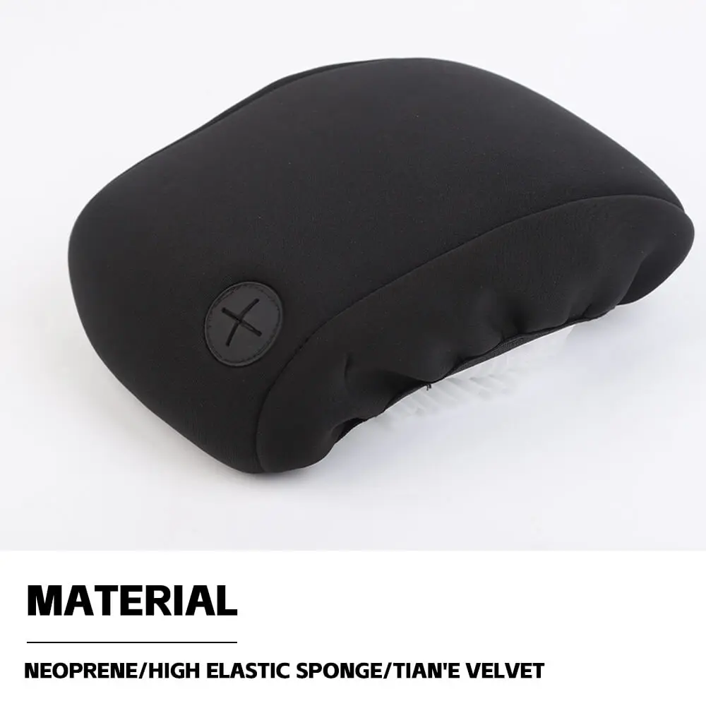 For 1997-2006 Jeep Wrangler TJ Center Console Armrest Box Pad Cloth Cover Black - Image 7