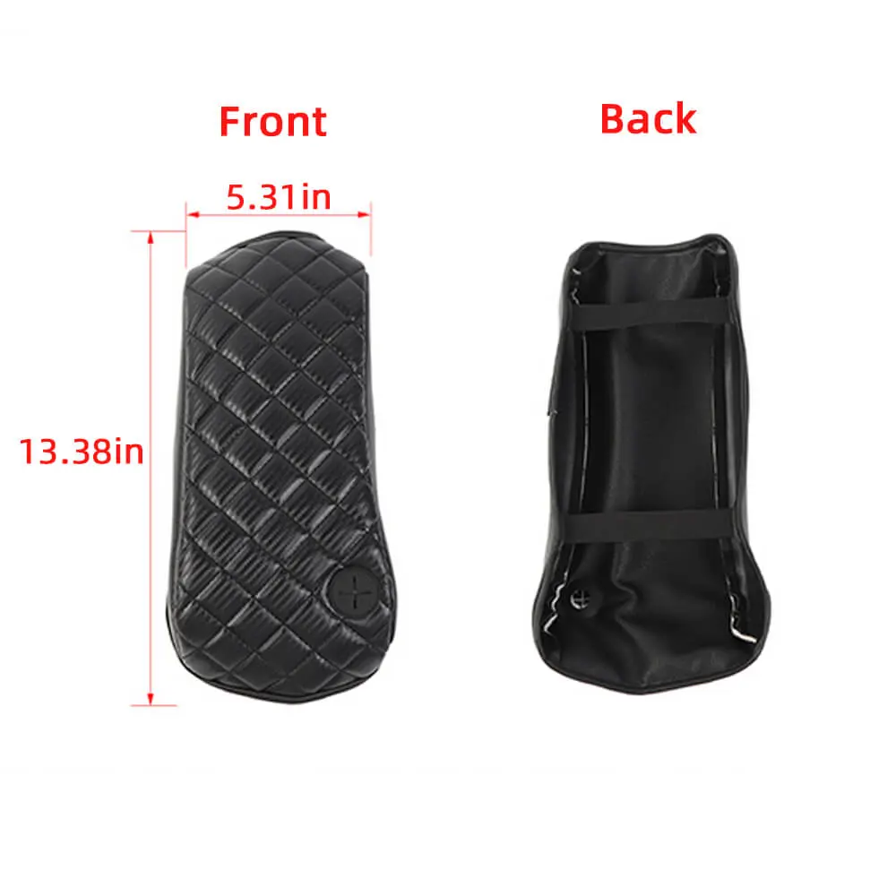 For 1997-2006 Jeep Wrangler TJ Center Console Armrest Box Pad Leather Cover - Image 8