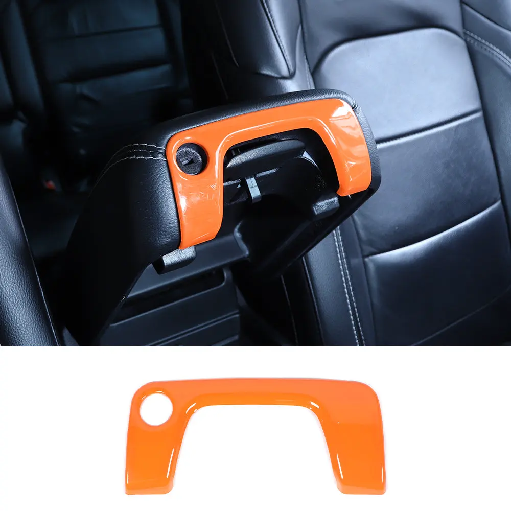 For 2018+ Jeep Wrangler JL Gladiator JT Central Armrest Box Keyhole Trim Cover - Image 16
