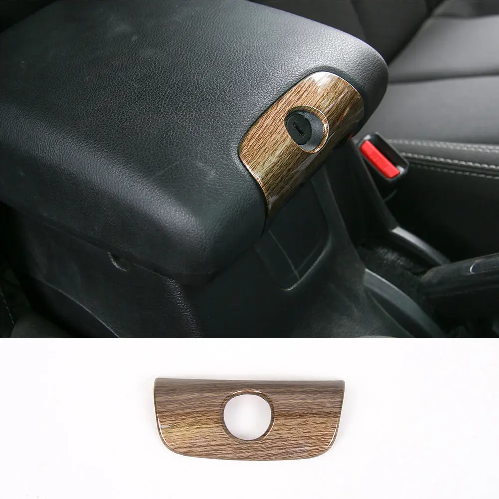 For 2011-2018 Jeep JK Wrangler&Unlimited Central Console Armrest Box Keyhole Cover Trim - Image 17