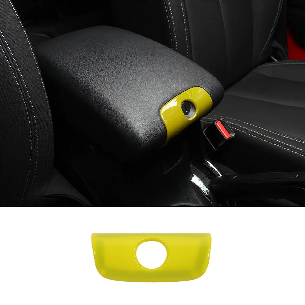 For 2011-2018 Jeep JK Wrangler&Unlimited Central Console Armrest Box Keyhole Cover Trim - Image 20