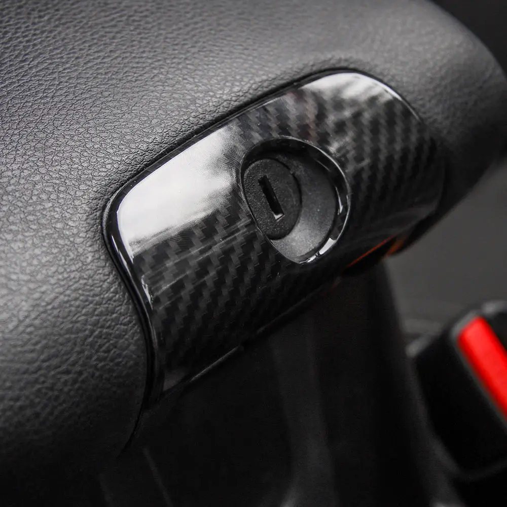 For 2011-2018 Jeep JK Wrangler&Unlimited Central Console Armrest Box Keyhole Cover Trim - Image 4