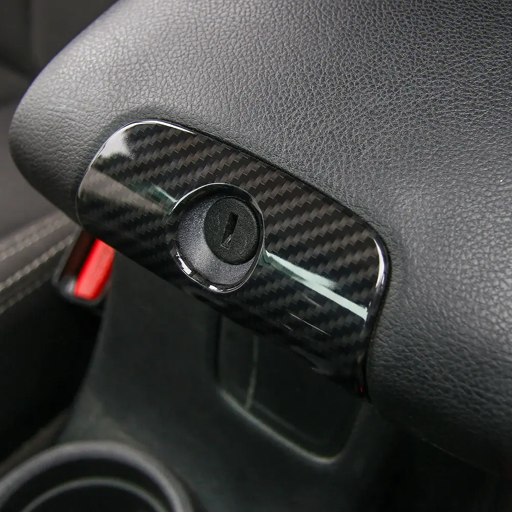 For 2011-2018 Jeep JK Wrangler&Unlimited Central Console Armrest Box Keyhole Cover Trim - Image 5