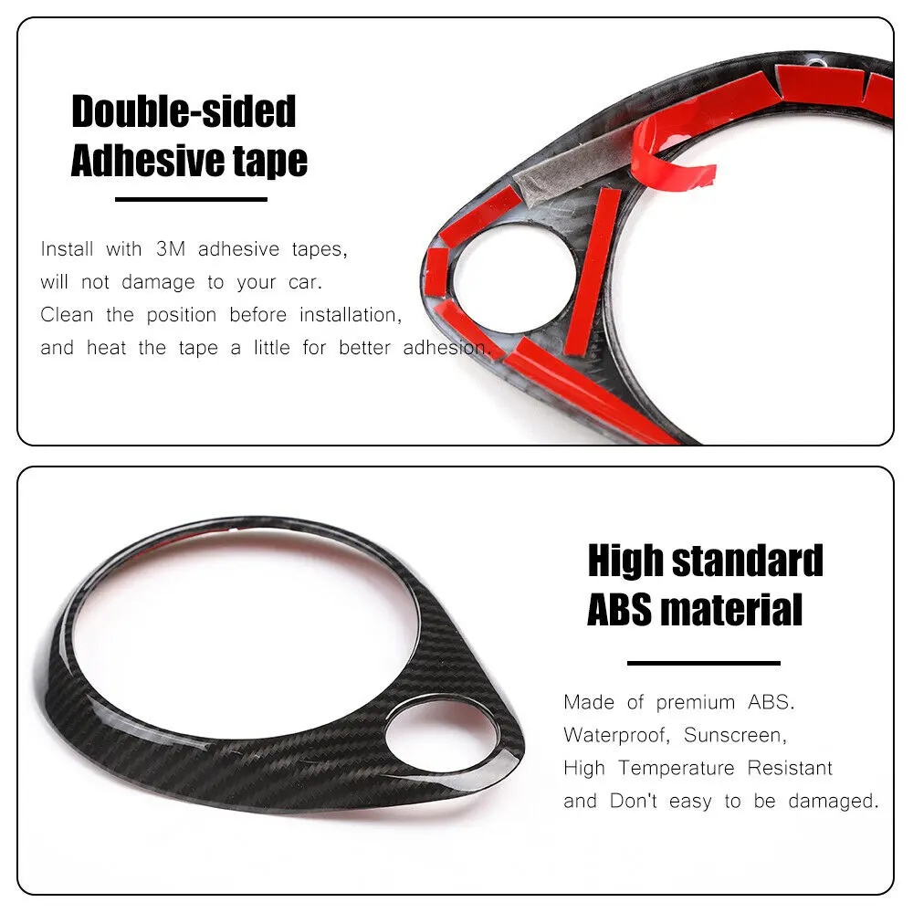 For 2011-2021 Jeep Grand Cherokee WK2 Central Control Speaker Ring Decor Cover Trim - Image 6