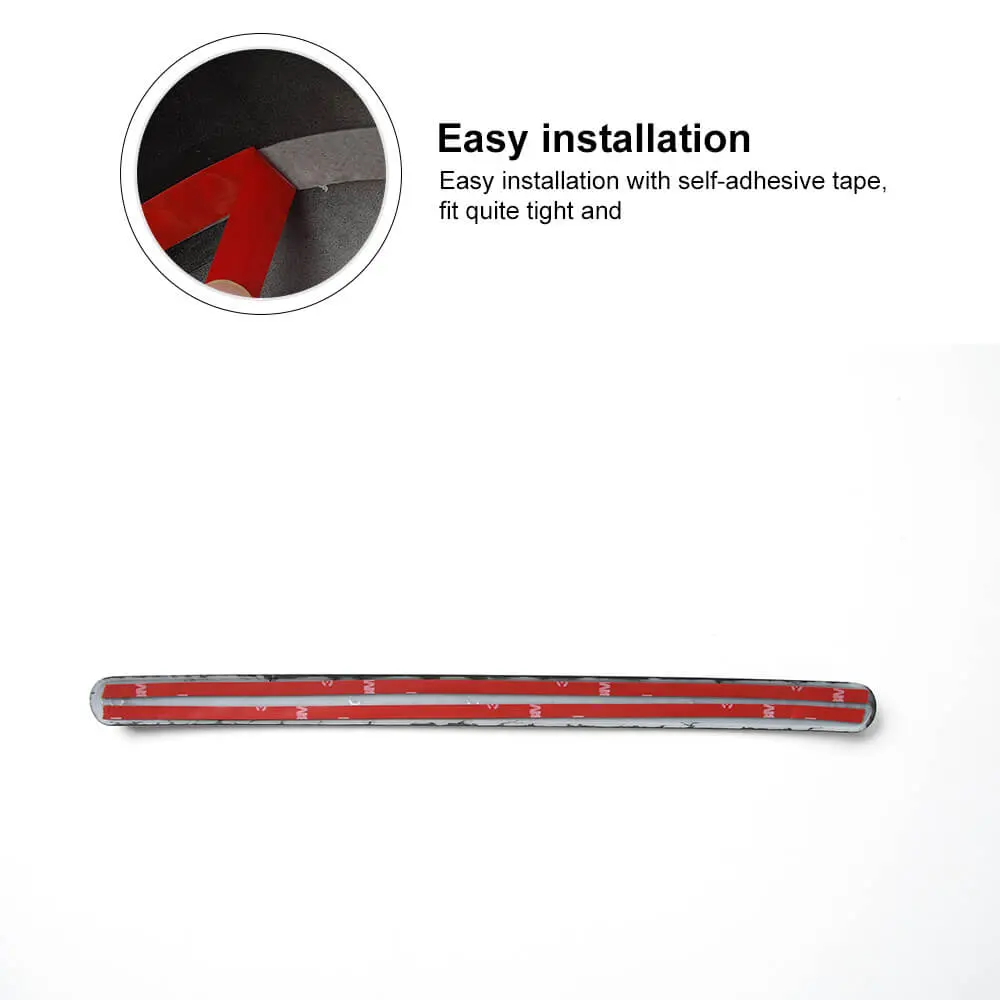 For 2011-2018 Jeep Wrangler JK JKU Co-Pilot Dashboard Handle Trim Strip - Image 6