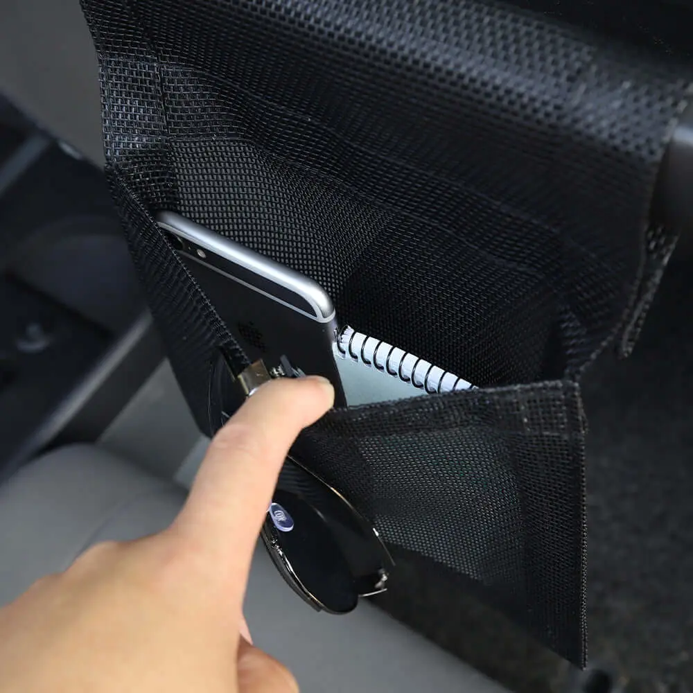 For Jeep Wrangler CJ YJ TJ JK JKU JL Co-Pilot Grab Bar Handle Hanging Storage Bags - Image 4