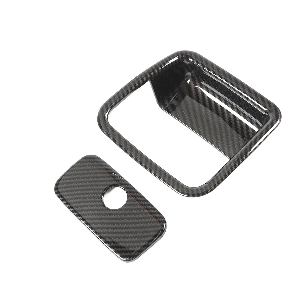 For 2018+ Jeep Wrangler JL JLU & Gladiator JT Co-Pilot Storage Glove Box Handle Cover Trim - Image 6