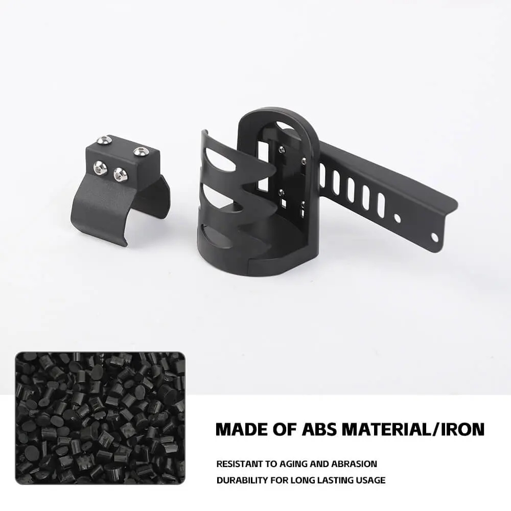 For 2024+ Jeep Wrangler JL & Gladiator JT Co-pilot Handlebar Water Cup Holder Mount Bracker - Image 7