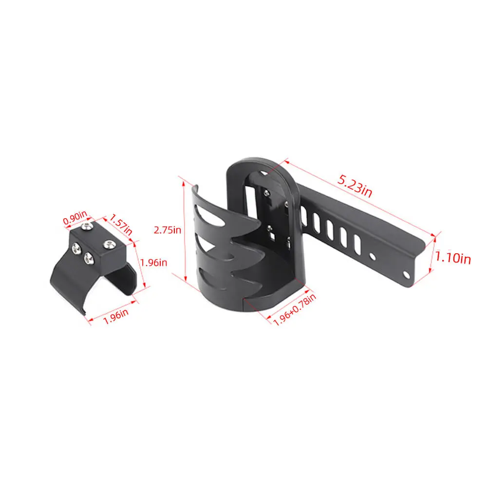 For 2024+ Jeep Wrangler JL & Gladiator JT Co-pilot Handlebar Water Cup Holder Mount Bracker - Image 8