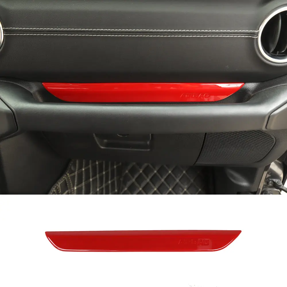For 2018-2023 Jeep Wrangler JL/Gladiator JT Co-Pilot Inner Handle Strip Cover Trim - Image 10