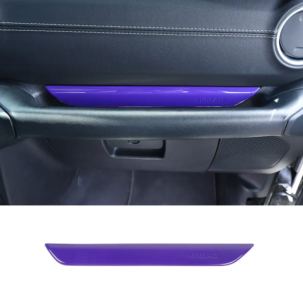 For 2018-2023 Jeep Wrangler JL/Gladiator JT Co-Pilot Inner Handle Strip Cover Trim - Image 13