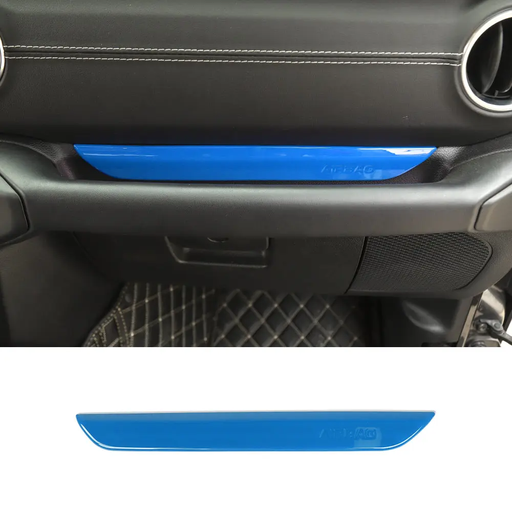 For 2018-2023 Jeep Wrangler JL/Gladiator JT Co-Pilot Inner Handle Strip Cover Trim - Image 16