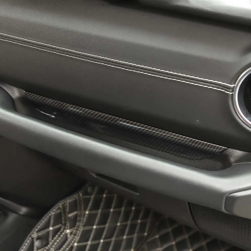For 2018-2023 Jeep Wrangler JL/Gladiator JT Co-Pilot Inner Handle Strip Cover Trim - Image 3