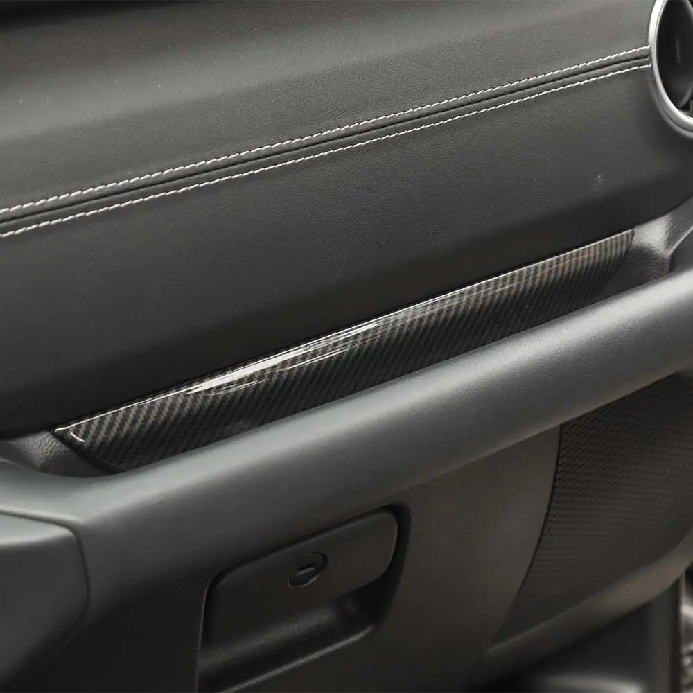 For 2018-2023 Jeep Wrangler JL/Gladiator JT Co-Pilot Inner Handle Strip Cover Trim - Image 4