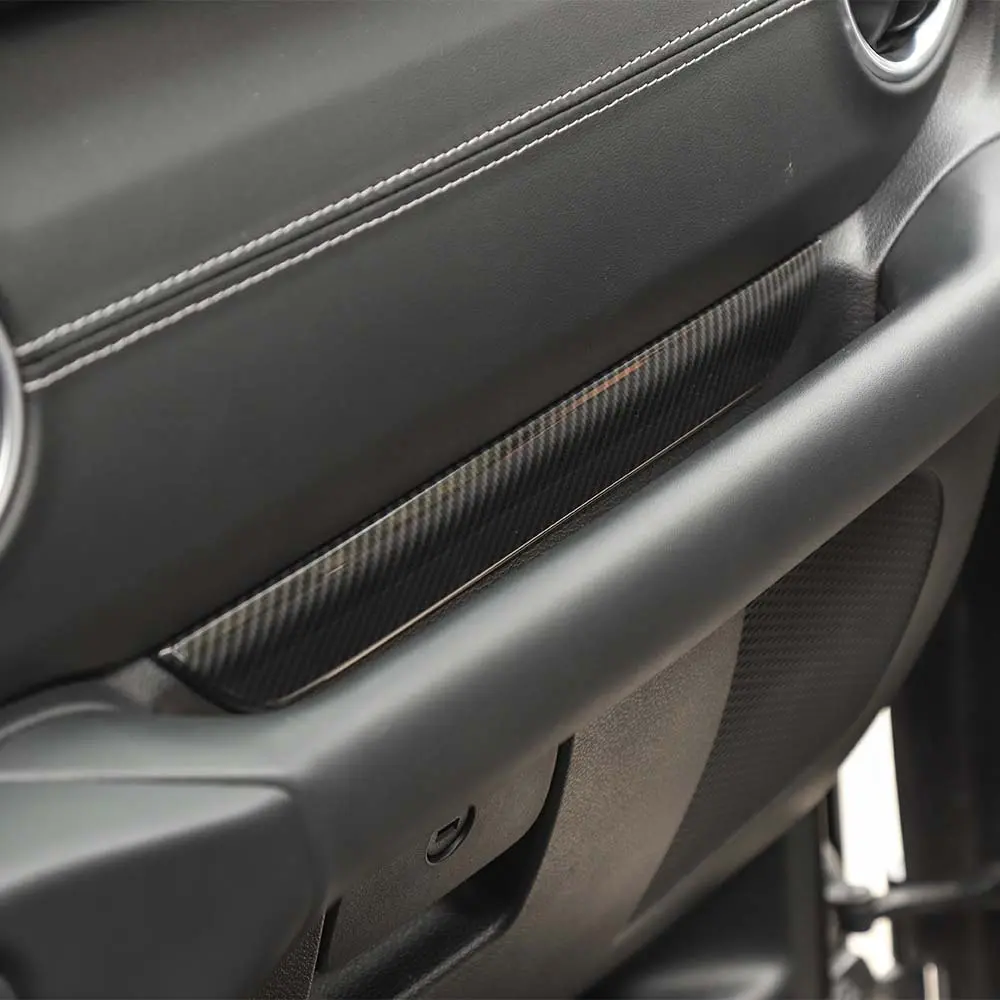 For 2018-2023 Jeep Wrangler JL/Gladiator JT Co-Pilot Inner Handle Strip Cover Trim - Image 5