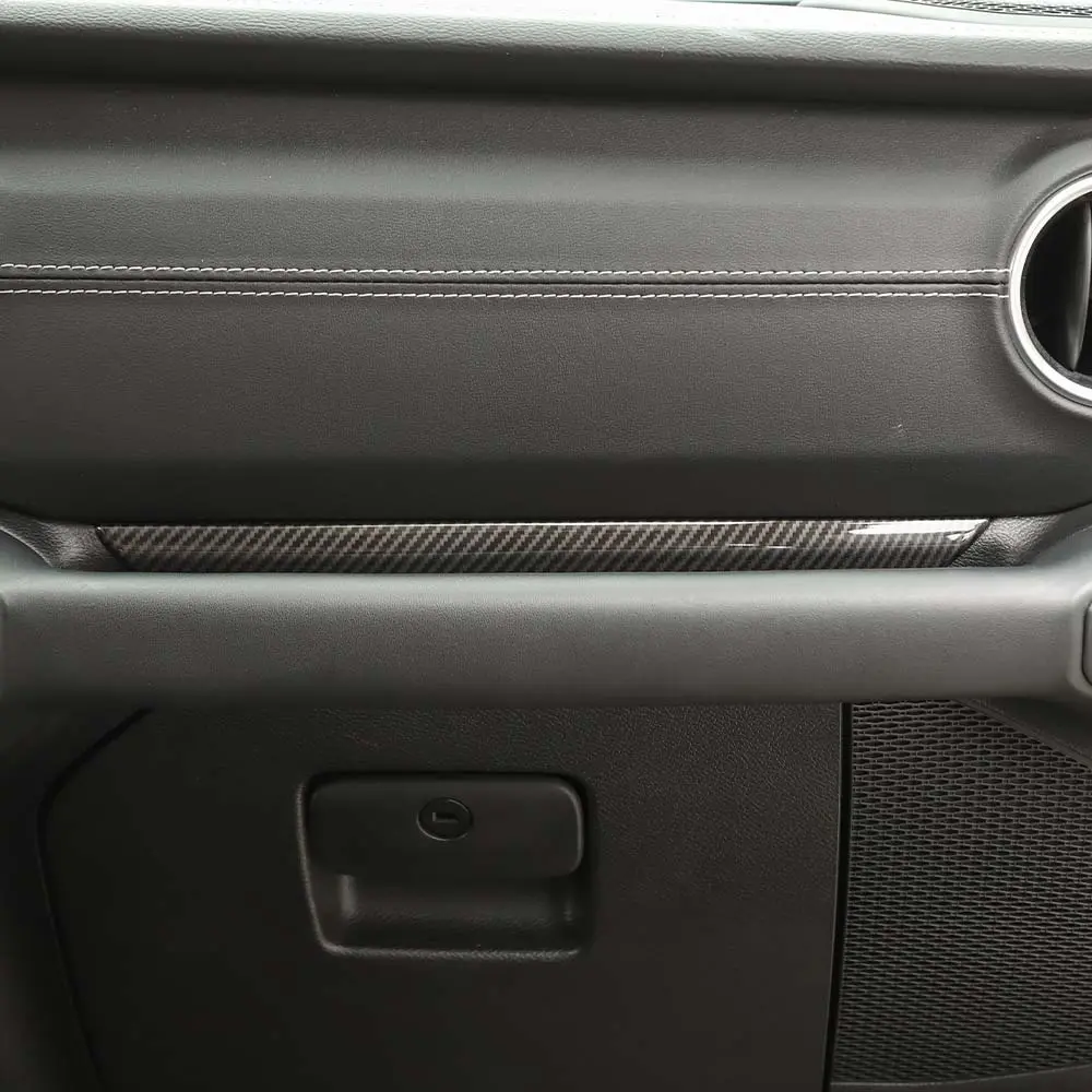 For 2018-2023 Jeep Wrangler JL/Gladiator JT Co-Pilot Inner Handle Strip Cover Trim - Image 6