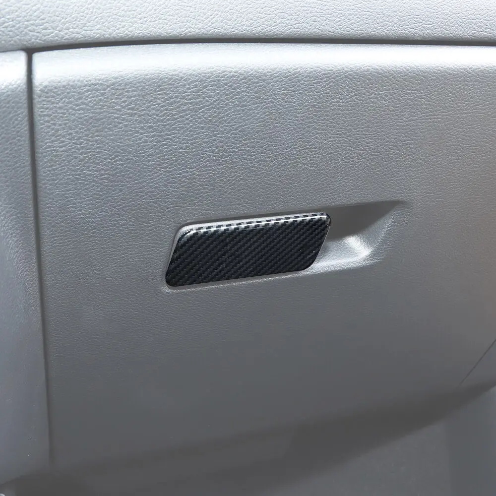 For 2015+ Jeep Renegade Co-Pilot Storage Glove Box Handle Cover Trim - Image 2