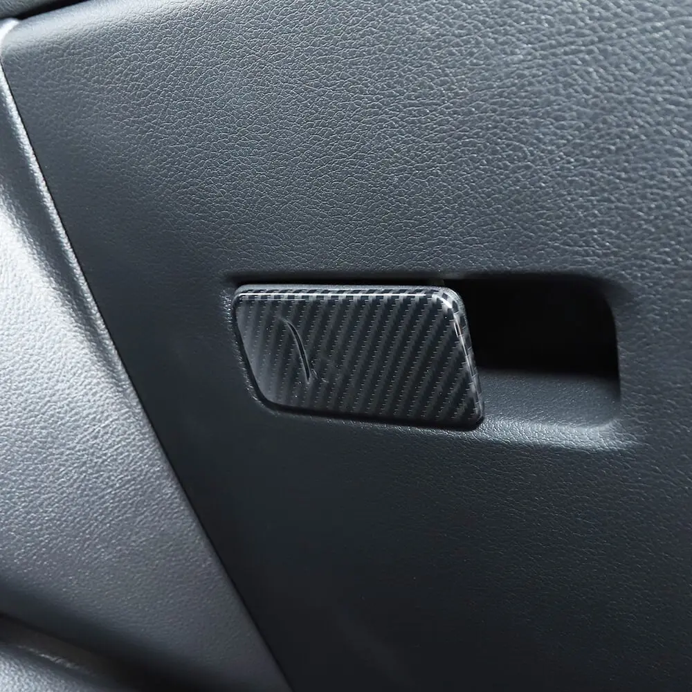 For 2015+ Jeep Renegade Co-Pilot Storage Glove Box Handle Cover Trim - Image 3