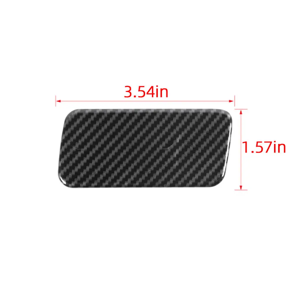 For 2015+ Jeep Renegade Co-Pilot Storage Glove Box Handle Cover Trim - Image 6