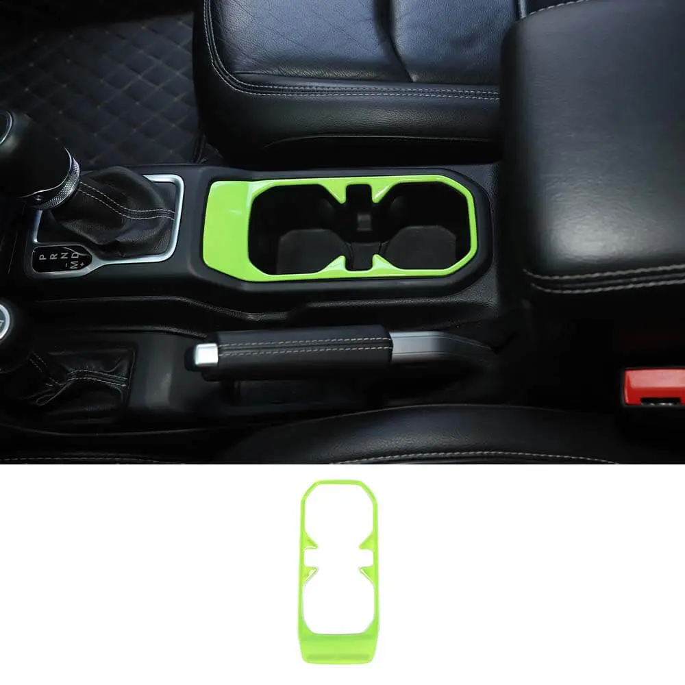 For 2018+ Jeep wangler JL JLU Gladiator JT Cup Holder Cover Frame Trim - Image 11