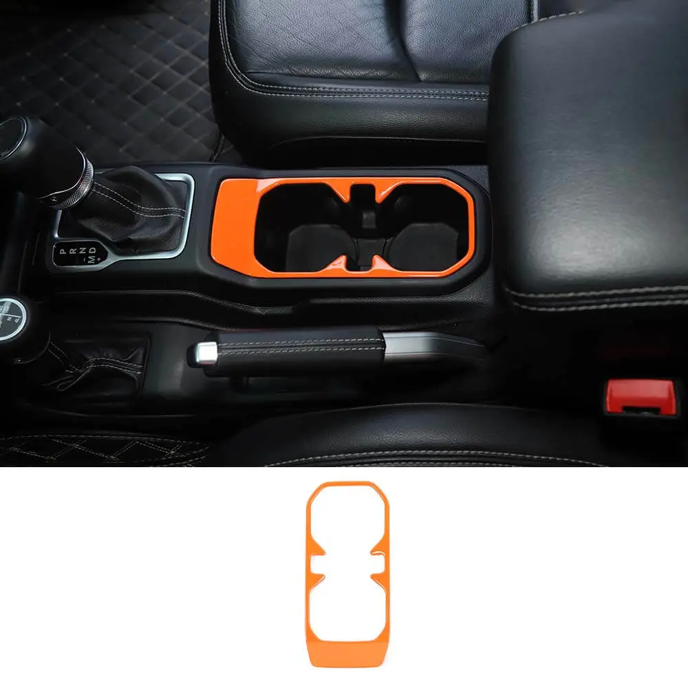 For 2018+ Jeep wangler JL JLU Gladiator JT Cup Holder Cover Frame Trim - Image 13