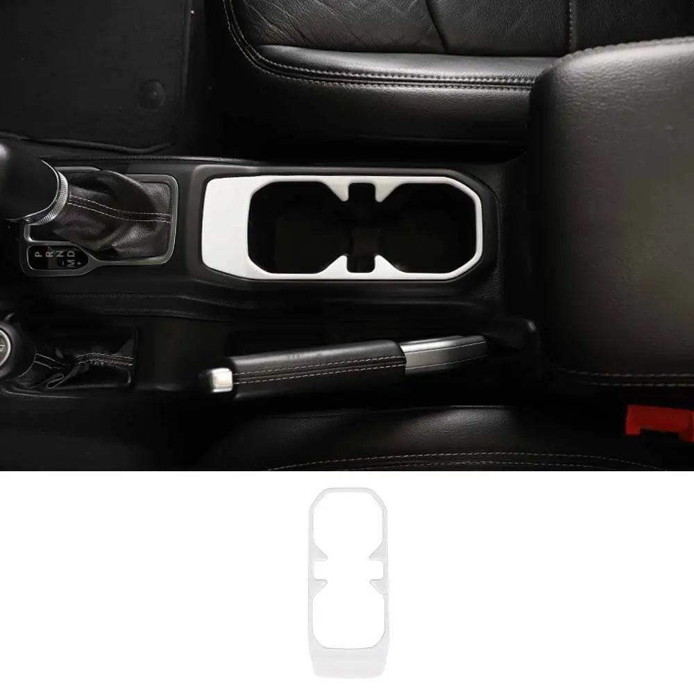 For 2018+ Jeep wangler JL JLU Gladiator JT Cup Holder Cover Frame Trim - Image 16