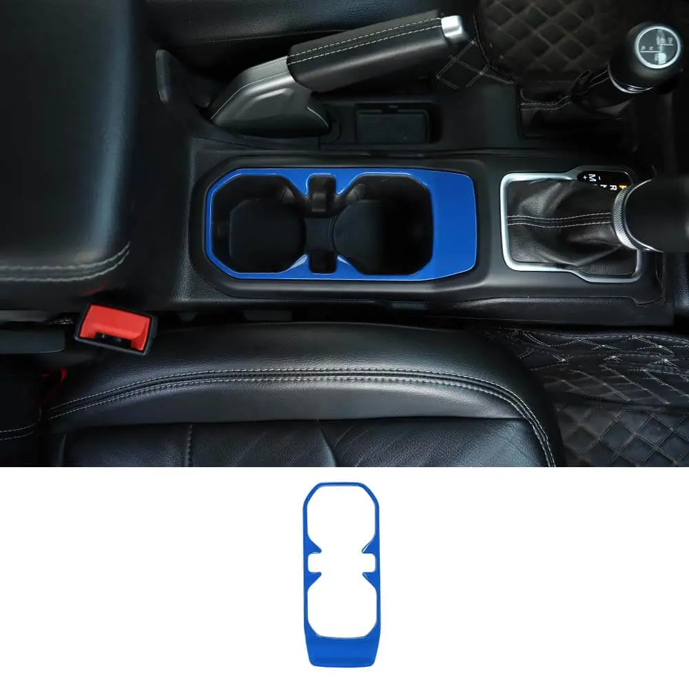 For 2018+ Jeep wangler JL JLU Gladiator JT Cup Holder Cover Frame Trim - Image 18