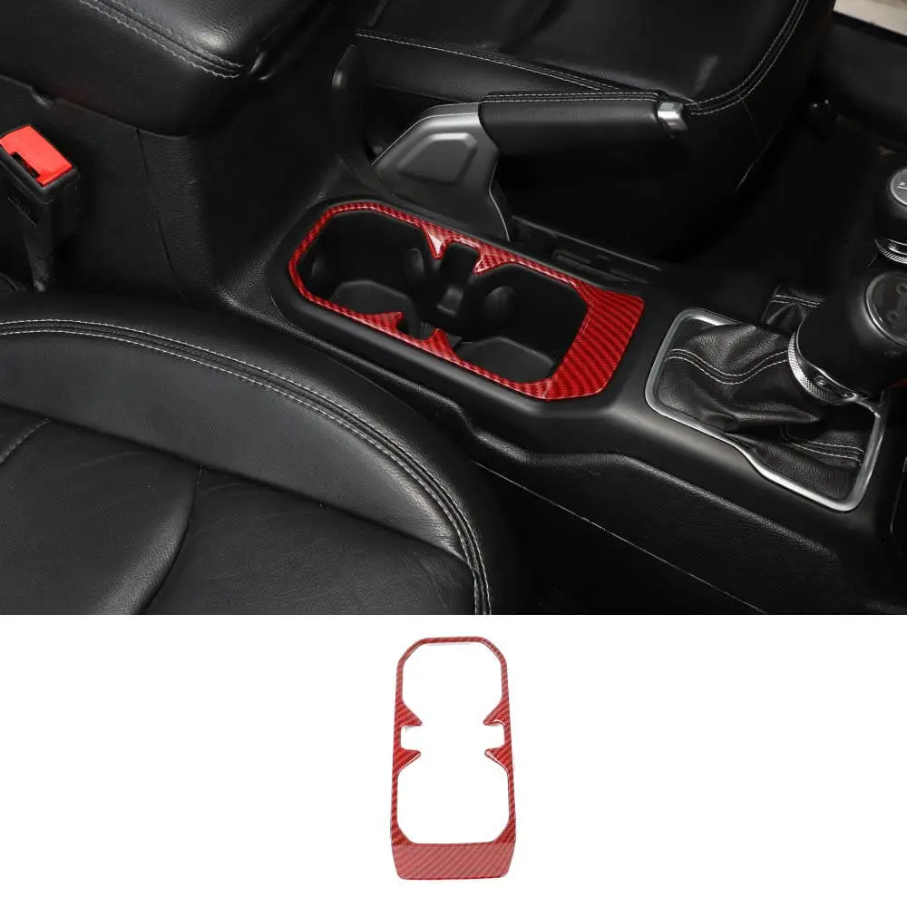 For 2018+ Jeep wangler JL JLU Gladiator JT Cup Holder Cover Frame Trim - Image 19