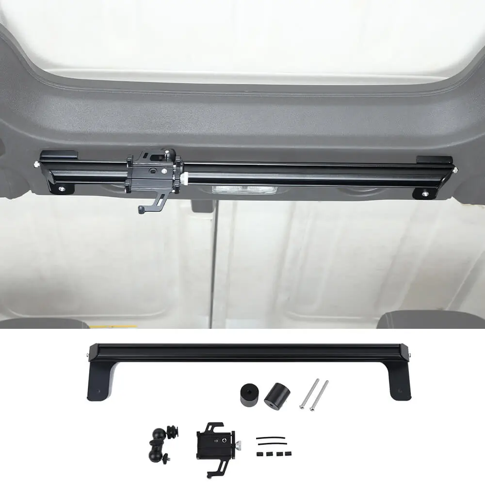 For 2011-2018 Jeep Wrangler JK JKU Dash Camera & Phone Holder Mount Stand - Image 11