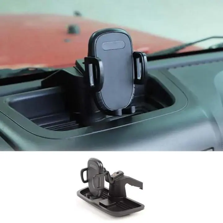 For 2012-2018 Jeep Wrangler JK Dash Tray With Phone Holder Storage Box