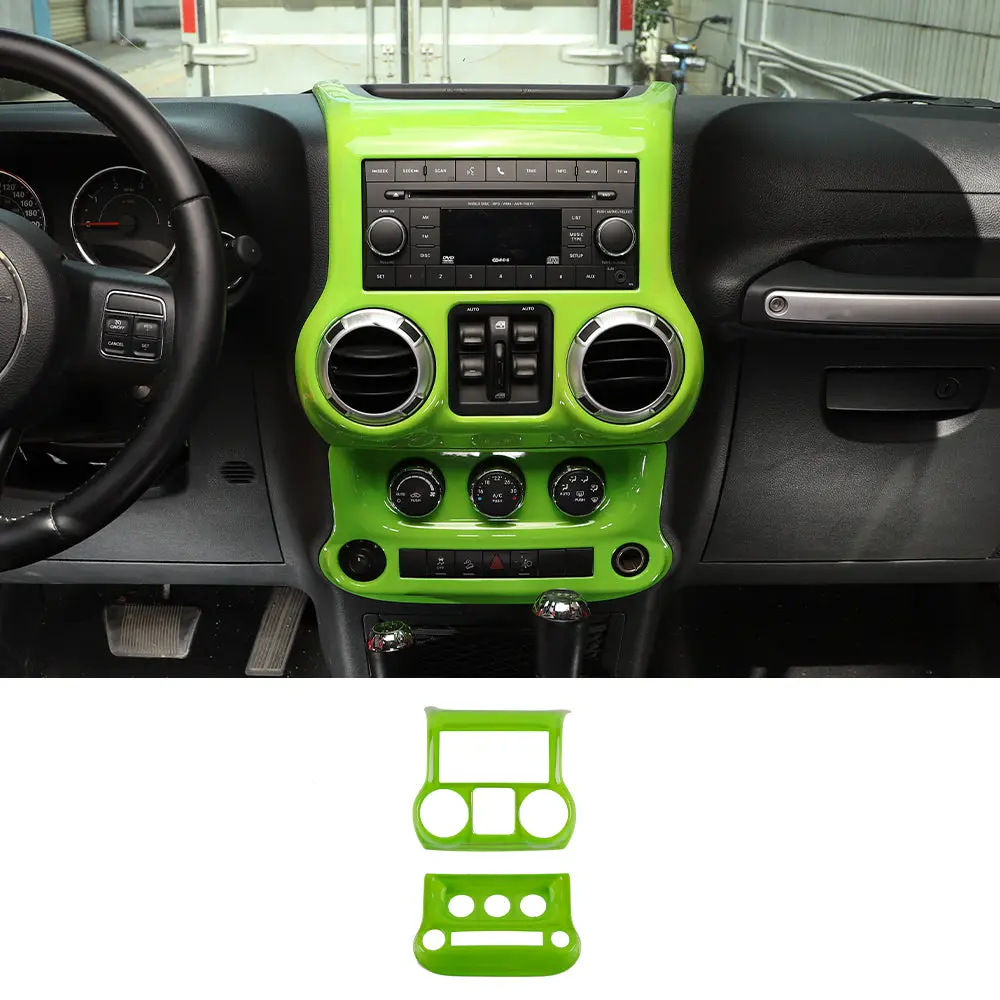 For 2011-2018 Jeep Wrangler JK Dashboard Central Panel Cover Trim Kit - Image 17
