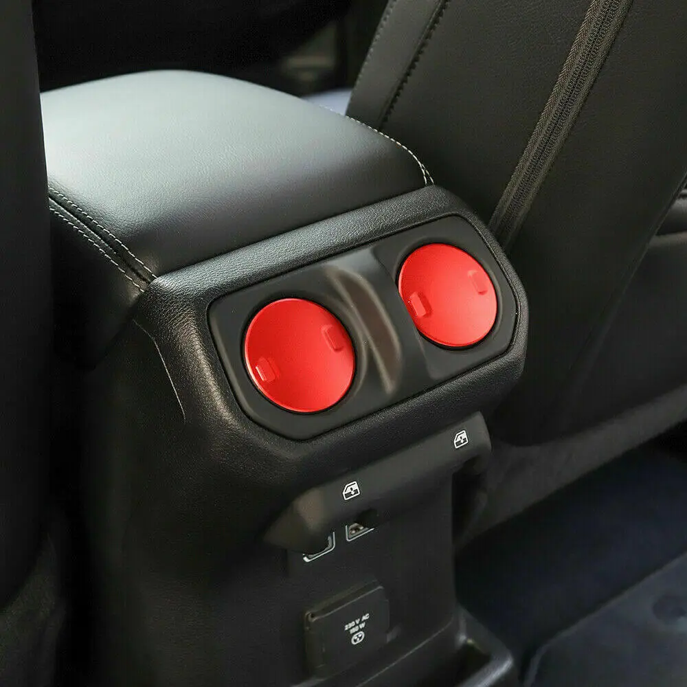For 2018+ Jeep Wrangler JL Gladiator JT Dashboard & Armrest Box Air Condition Vent Cover Trim - Image 2