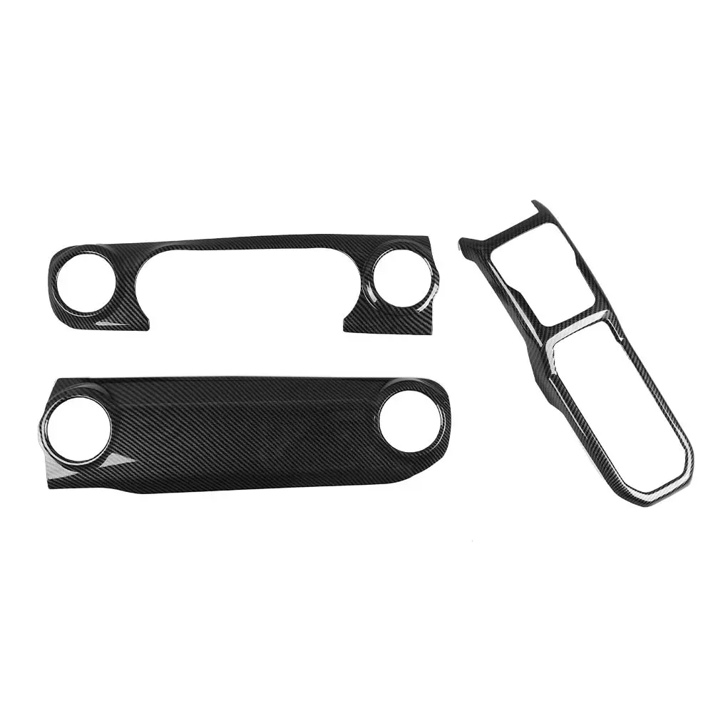 For 2018-2023 Jeep Wrangler JL JLU & Gladiator JT Dashboard Control Console Trim Panel Cover Decor - Image 8