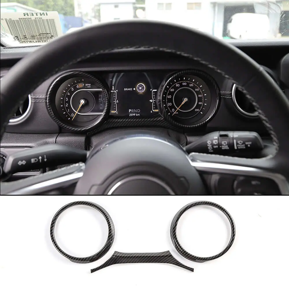 For 2018-2023 Jeep Wrangler JL JLU & Gladiator JT Dashboard Frame Trim Bezel