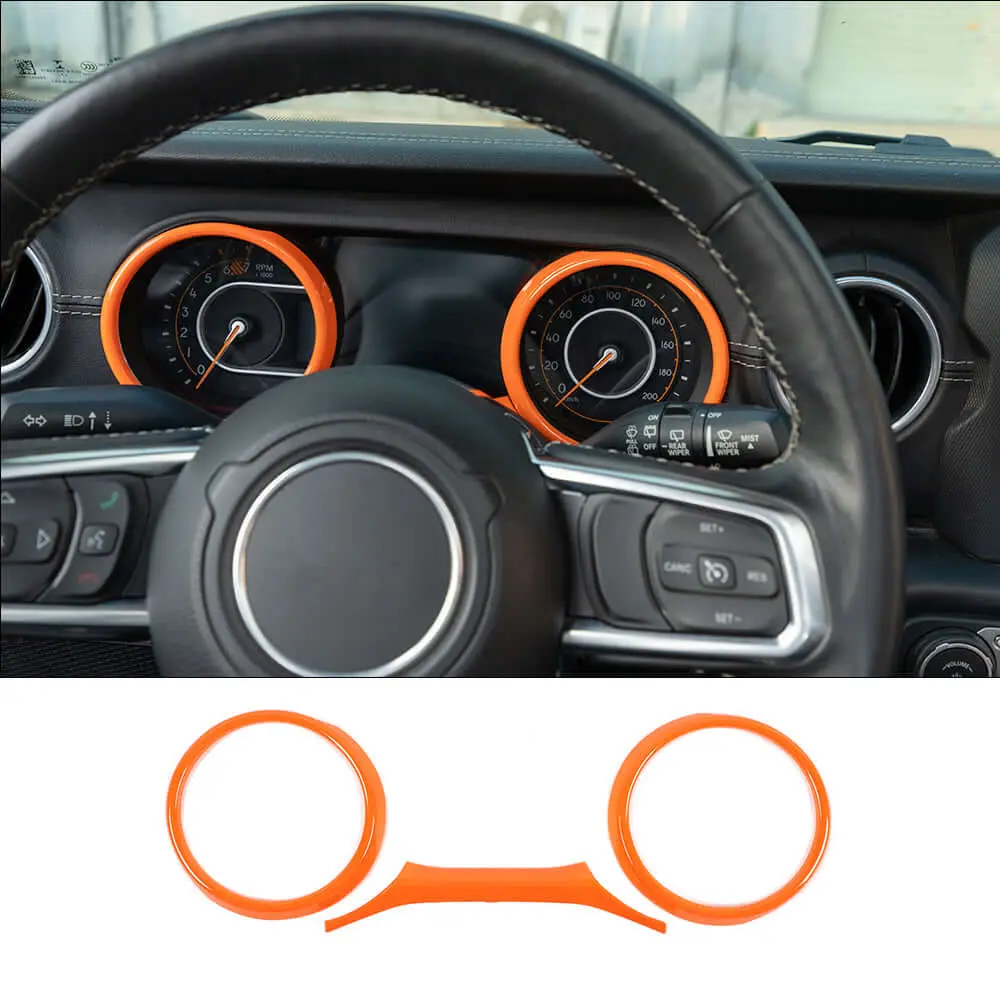 For 2018-2023 Jeep Wrangler JL JLU & Gladiator JT Dashboard Frame Trim Bezel - Image 10