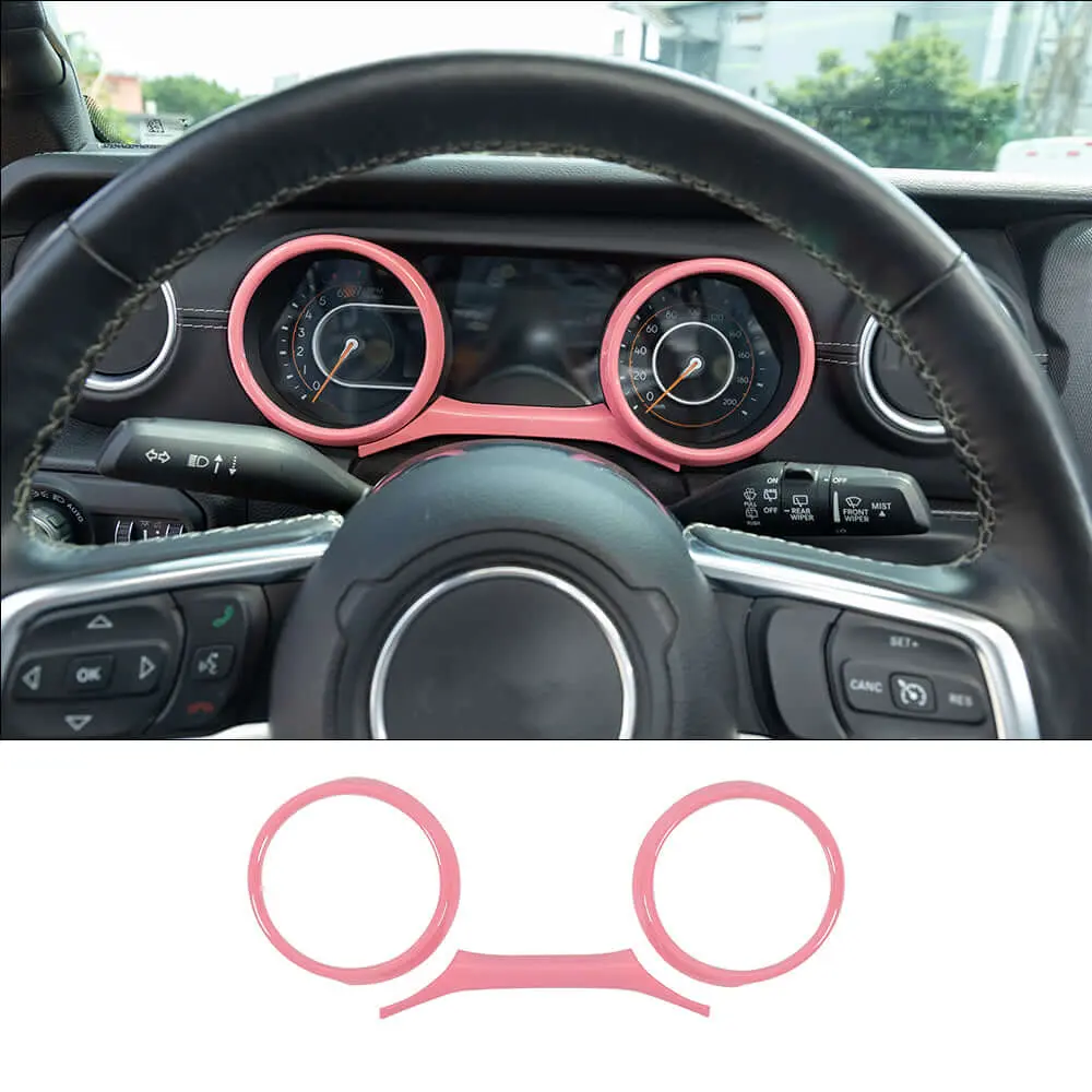 For 2018-2023 Jeep Wrangler JL JLU & Gladiator JT Dashboard Frame Trim Bezel - Image 12
