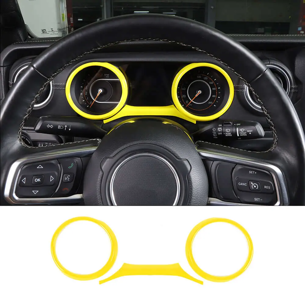 For 2018-2023 Jeep Wrangler JL JLU & Gladiator JT Dashboard Frame Trim Bezel - Image 13