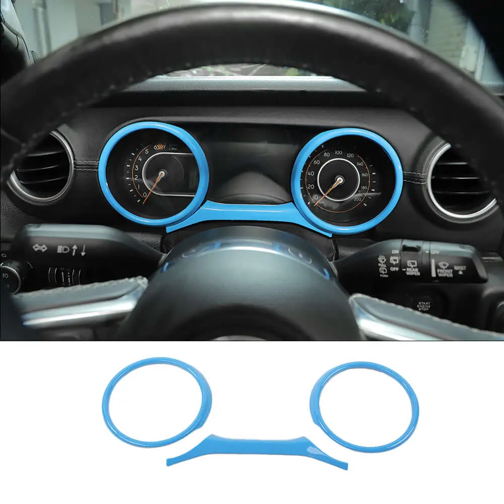 For 2018-2023 Jeep Wrangler JL JLU & Gladiator JT Dashboard Frame Trim Bezel - Image 17