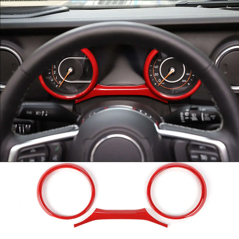 For 2018-2023 Jeep Wrangler JL JLU & Gladiator JT Dashboard Frame Trim Bezel - Image 9